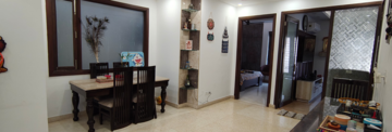 Living Room in 3 BHK Builder Floor at Kalkaji – for Sale