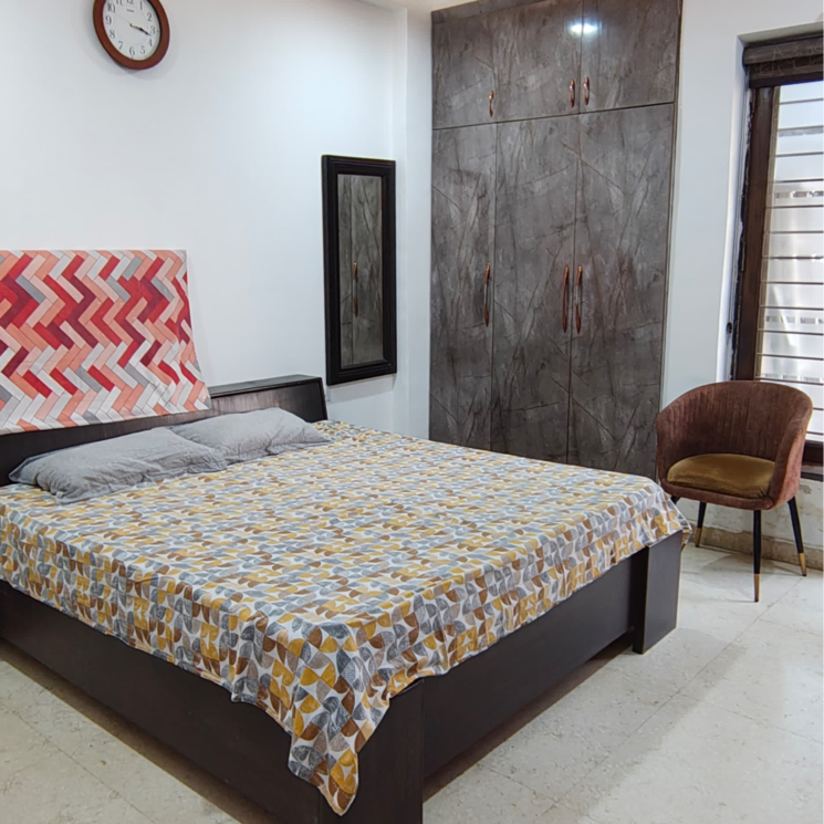 Bedroom, kalkaji 3 Bedroom 1850 Sq.Ft. Builder Floor In Kalkaji Delhi 7863642