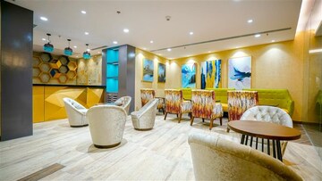 Living Room in 4 BHK Apartment at Microtek Greenburg, Sector 86 – for Sale