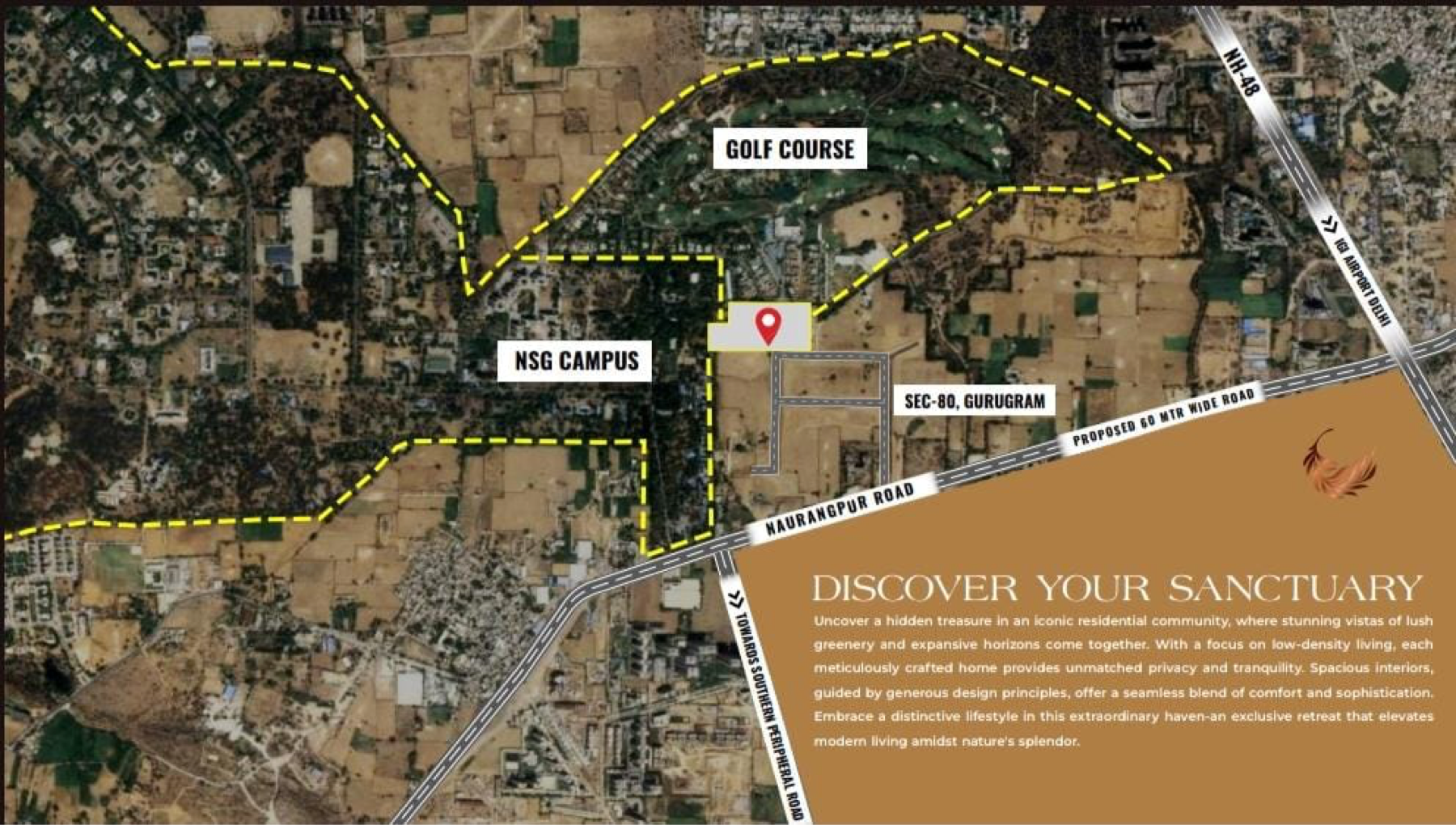 3 BHK + Extra Room Apartment For Sale in Eldeco Fairway Reserve