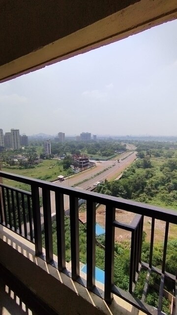 Balcony in 2 BHK Apartment at Raunak City Phase 2, Kalyan West – for Sale