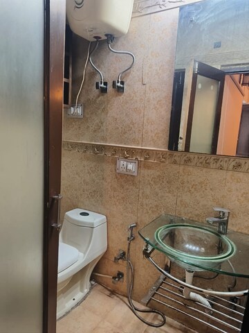 Bathroom in 2 BHK Builder Floor at Green Park – for Rent