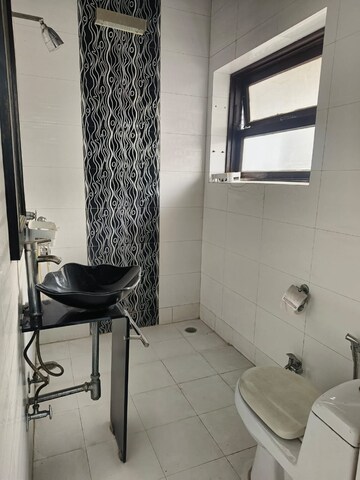 Bathroom in 2 BHK Builder Floor at Green Park – for Rent