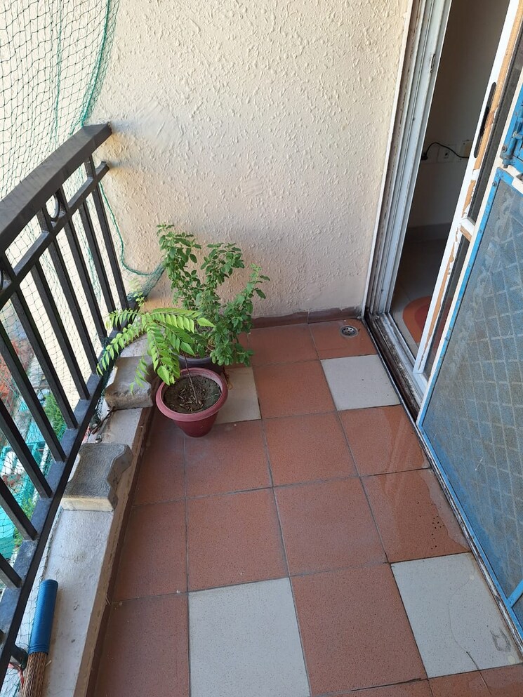 Balcony, charms-castle 2 Bedroom 850 Sq.Ft. Apartment In Raj Nagar Extension Ghaziabad 7864810