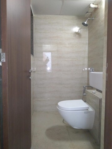 Bathroom in 1 BHK Apartment at Sunteck West World, Naigaon East – for Rent