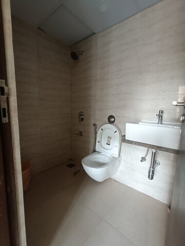 Bathroom in 1 BHK Apartment at Sunteck West World, Naigaon East – for Rent