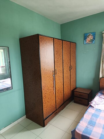 Bedroom in 2 BHK Apartment at Goel Ganga Estoria, Undri – for Sale