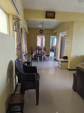 Living Room in 2 BHK Apartment at Goel Ganga Estoria, Undri – for Sale