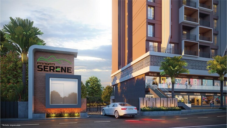 Exterior View, pragati-serene 2 Bedroom 632 Sq.Ft. Apartment In Nibm Annexe Pune 7865040