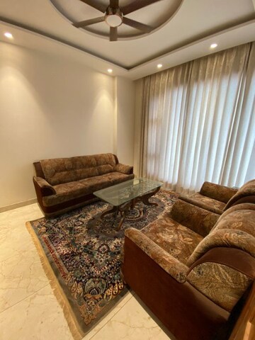 Living Room in 3 BHK Apartment at Maxxus Elanza, International Airport Road – for Rent