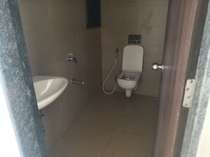 Bathroom in 1 BHK Apartment at Runwal Eirene, Balkum Pada – for Rent