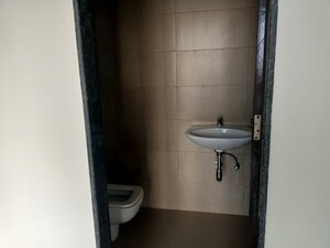 Bathroom in 1 BHK Apartment at Runwal Eirene, Balkum Pada – for Rent