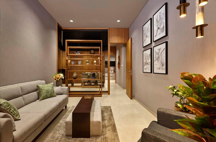 Living Room, tejraj-tej-elevia 6 Bedroom 2350 Sq.Ft. Apartment In Baner Pune 7865885