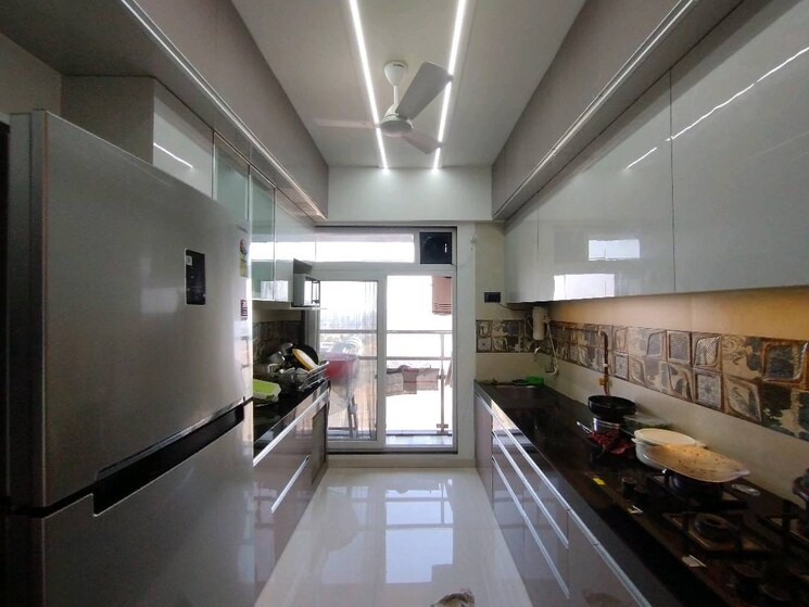 Kitchen, galaxy-green-woods 3 Bedroom 1725 Sq.Ft. Apartment In Kharghar Navi Mumbai 7866013