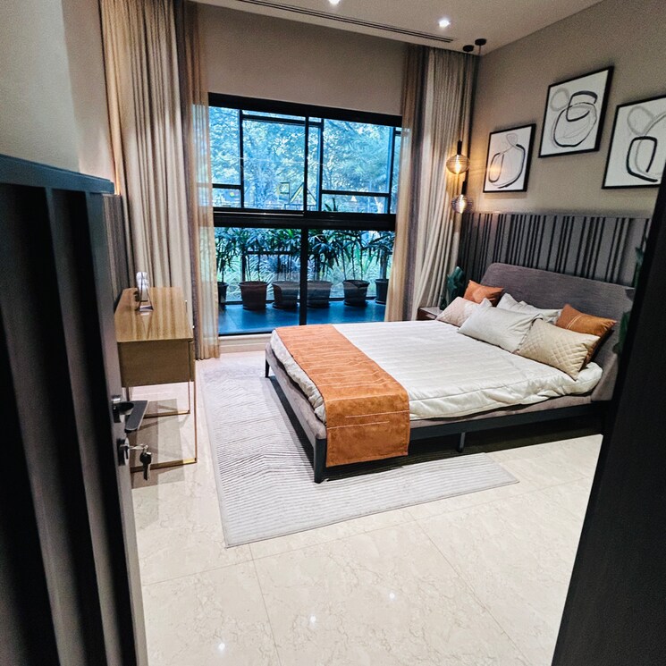 Bedroom, anp-autograph 3 Bedroom 1100 Sq.Ft. Apartment In Punawale Pune 7866495