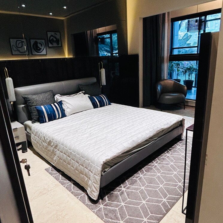 Bedroom, anp-autograph 3 Bedroom 1100 Sq.Ft. Apartment In Punawale Pune 7866495