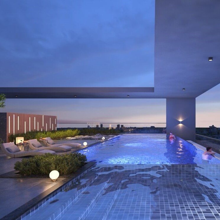 Swimming Pool, pyramid-crown-8 3 Bedroom 1233 Sq.Ft. Apartment In Balewadi Pune 7866684