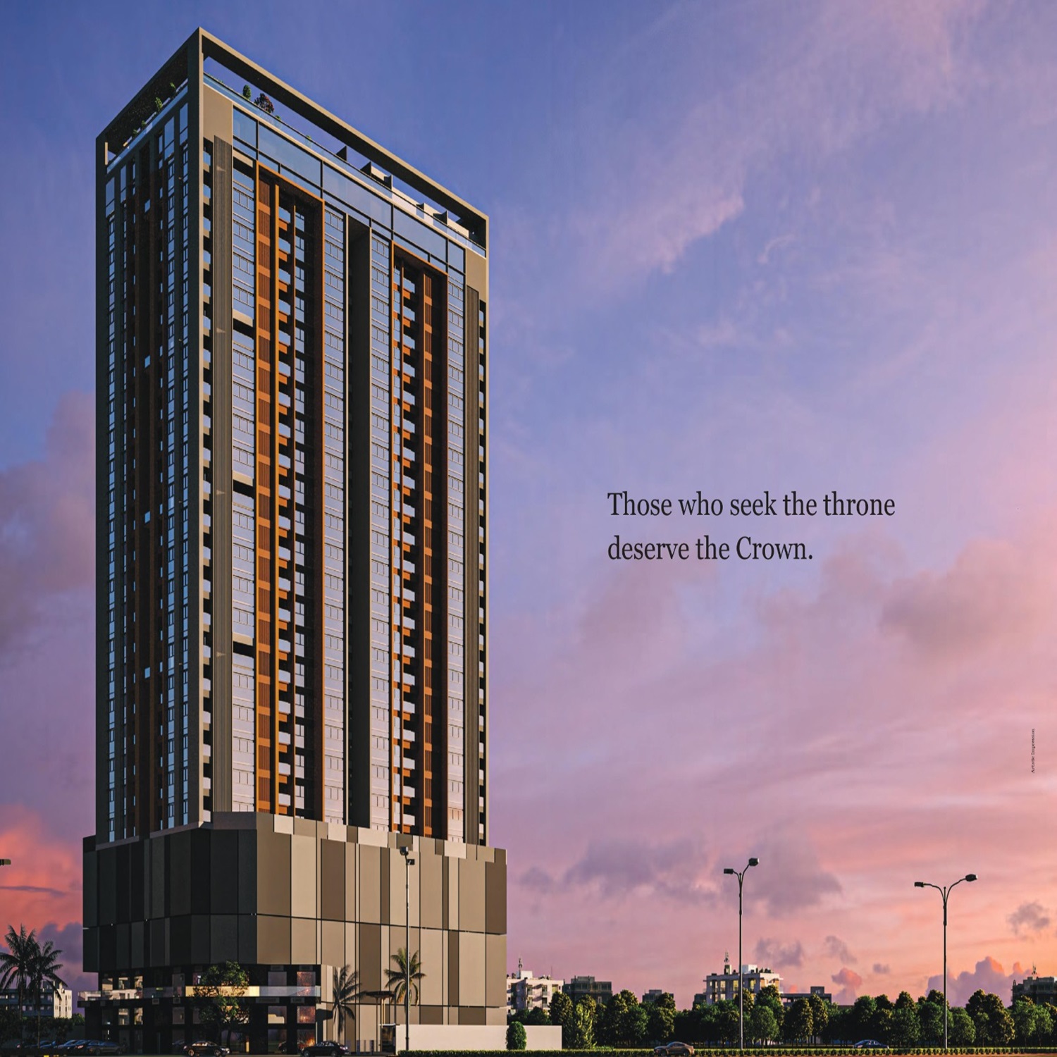 3 BHK + Pooja Room Apartment For Sale in Pyramid Crown 8