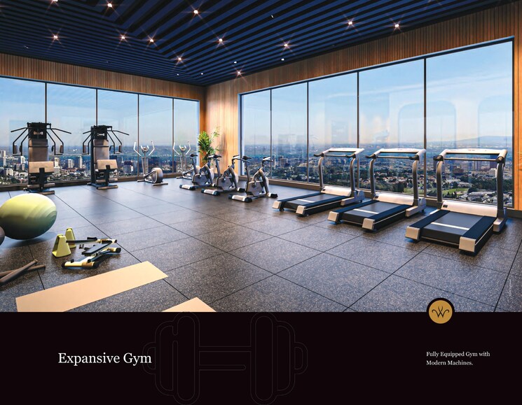 Gym, pyramid-crown-8 3 Bedroom 1233 Sq.Ft. Apartment In Balewadi Pune 7866684