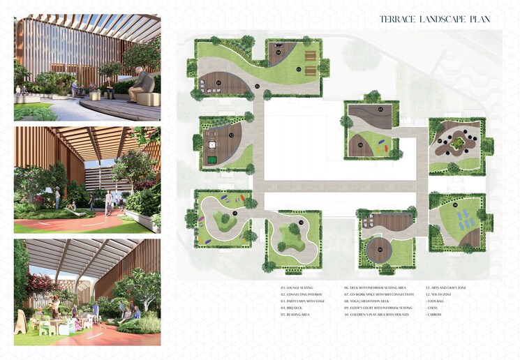 Master Plan, raghava-wave 3 Bedroom 1660 Sq.Ft. Apartment In Tellapur Hyderabad 7866873