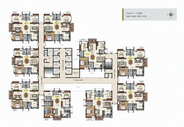 Master Plan in 3 BHK Apartment at Raghava Wave, Tellapur – for Sale