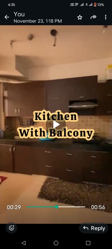 Kitchen in 3 BHK Apartment at Mahagun Mywoods, Sector 16c Greater Noida – for Sale