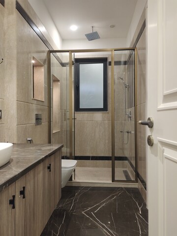 Kitchen in 3 BHK Builder Floor at Nehru Enclave – for Sale