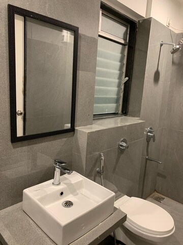 Bathroom in 2 BHK Apartment at Mayfair The View, Vikhroli West – for Rent