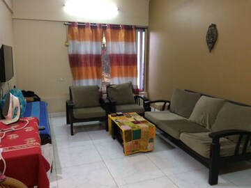Living Room in 1 RK Apartment at Mayfair The View, Vikhroli West – for Rent