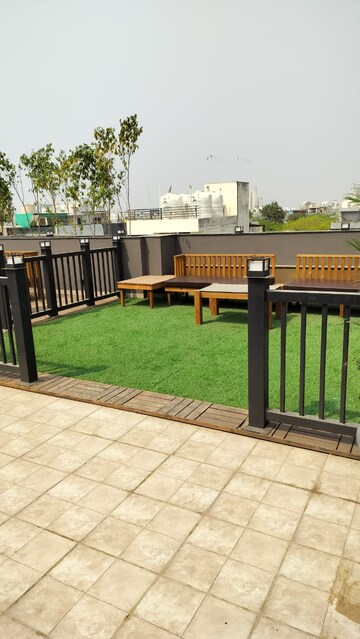 Balcony in 4 BHK Builder Floor at Ansal Sushant Lok I, Sector 43 – for Sale