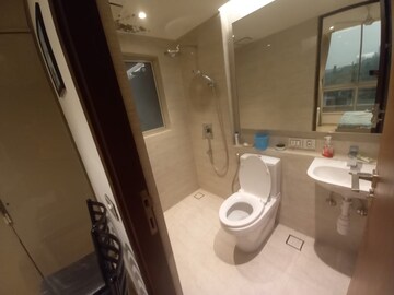 Bathroom in 1 BHK Apartment at One Hiranandani Park, Ghodbunder Road – for Sale
