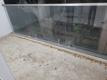 Balcony in 3 BHK Apartment at Ajit Appartment, Model Colony – for Rent