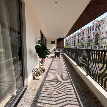 Balcony in 3.5 BHK Apartment at Patiala Road – for Sale