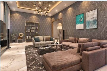 Living Room in 3 BHK Apartment at Sumadhura Horizon, Kondapur – for Sale