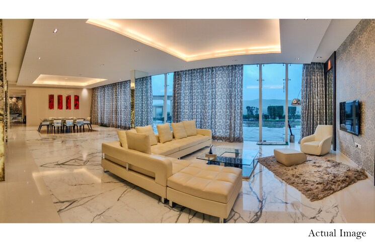 Living Room, hiranandani-fortune-city 4 Bedroom 1629 Sq.Ft. Apartment In New Panvel Navi Mumbai 7868688