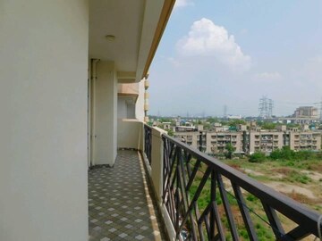 Balcony in 4 BHK Apartment at Saya Gold Avenue, Vaibhav Khand – for Sale
