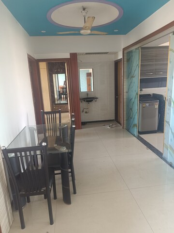 Living Room in 2 BHK Apartment at The Wadhwa Palm Beach Residency, Nerul – for Rent