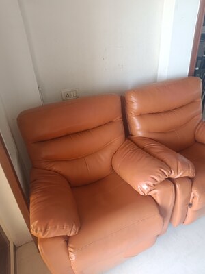 Living Room in 2 BHK Apartment at The Wadhwa Palm Beach Residency, Nerul – for Rent