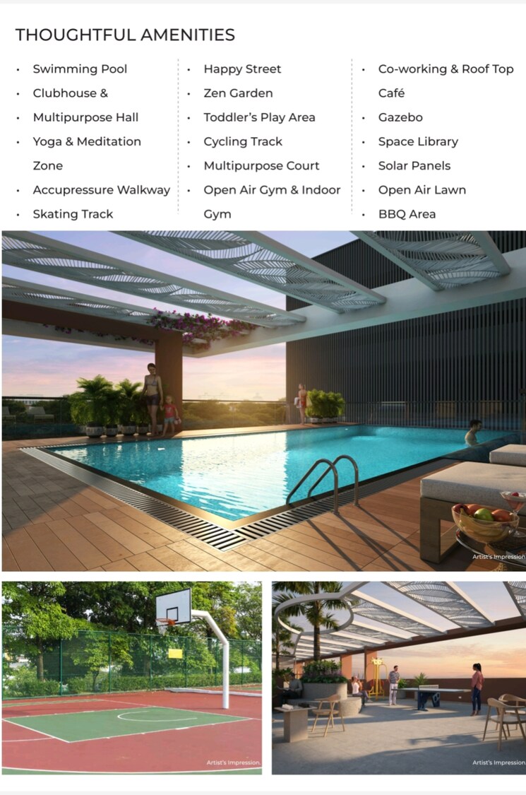 Swimming Pool, wamanbhau-121-paradise 2 Bedroom 747 Sq.Ft. Apartment In Rahatani Pune 7868830