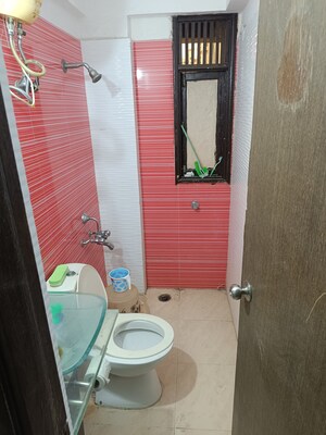 Bathroom in 3 BHK Apartment at L & T Seawoods Residences Phase 1 Part B, Seawoods – for Rent