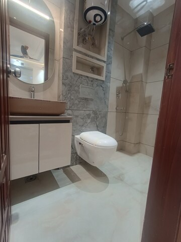 Bathroom in 3 BHK Builder Floor at Uttam Nagar West – for Sale