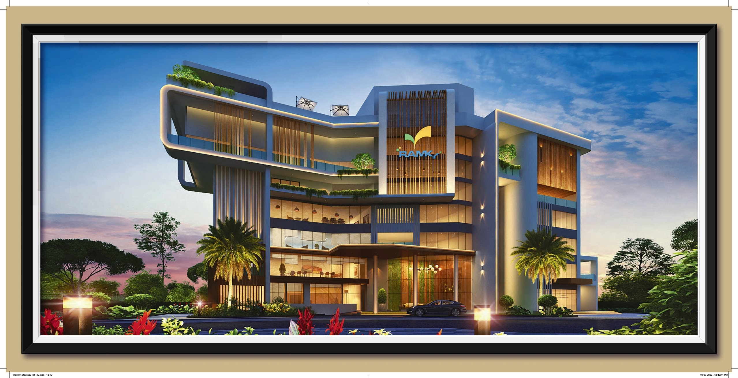 3 BHK Apartment For Sale in Ramky One Odyssey