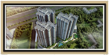Master Plan in 3 BHK Apartment at Ramky One Odyssey, Narsingi – for Sale