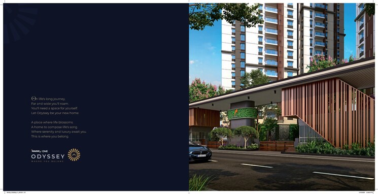 Exterior View, ramky-one-odyssey 3 Bedroom 1750 Sq.Ft. Apartment In Narsingi Hyderabad 7868869