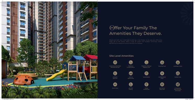 Exterior View, ramky-one-odyssey 3 Bedroom 1750 Sq.Ft. Apartment In Narsingi Hyderabad 7868869