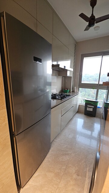 Kitchen in 2 BHK Apartment at Hiranandani Castle Rock, Powai – for Rent