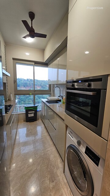 Kitchen in 2 BHK Apartment at Hiranandani Castle Rock, Powai – for Rent