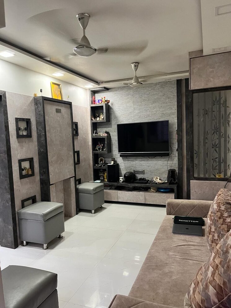 Living Room, dosti-vihar 1 Bedroom 597 Sq.Ft. Apartment In Samata Nagar Thane 7868906