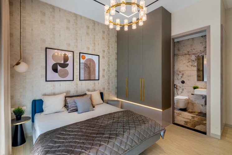 Bedroom, unique-k-pune 3 Bedroom 1271 Sq.Ft. Apartment In Bavdhan Pune 7869301