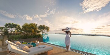 Swimming Pool in 3 BHK Apartment at Merlin Ventana, Baner – for Sale